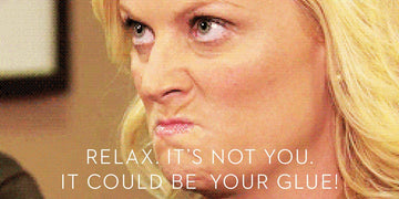 Lashes not sticking? Relax. It's not you, it could be your glue! - ONE V SALON PRO