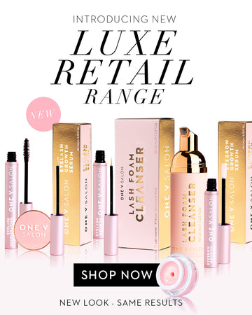 Transform Your Salon: why every lash and brow artists needs One V Salon Retail Range