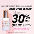 Adhesive Glue - Maxima Hold - Best Eyelash Extensions Glue - Lash Supplies - One V Salon