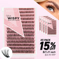 40D Mega Volume - 280 DIY Cluster Lashes (Bundle Pack) - One V Salon
