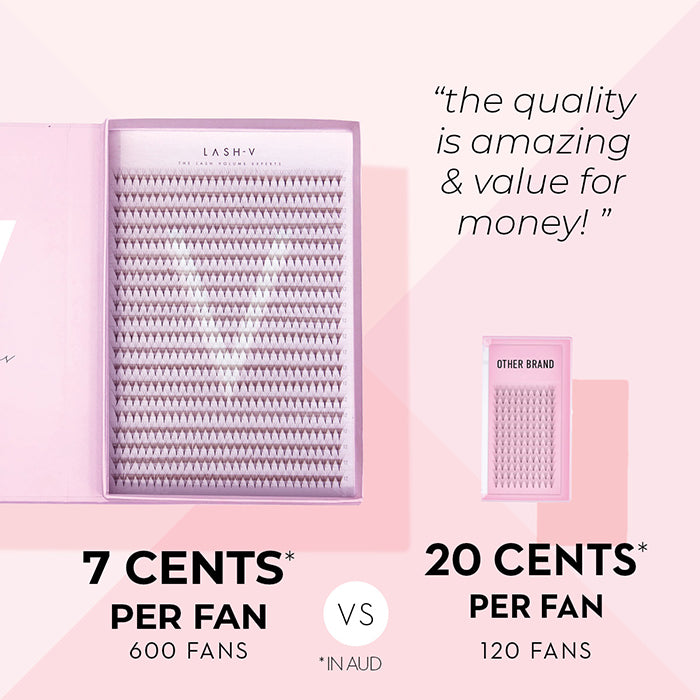 6D Promade Xxl Tray - 600 Fans - One V Salon