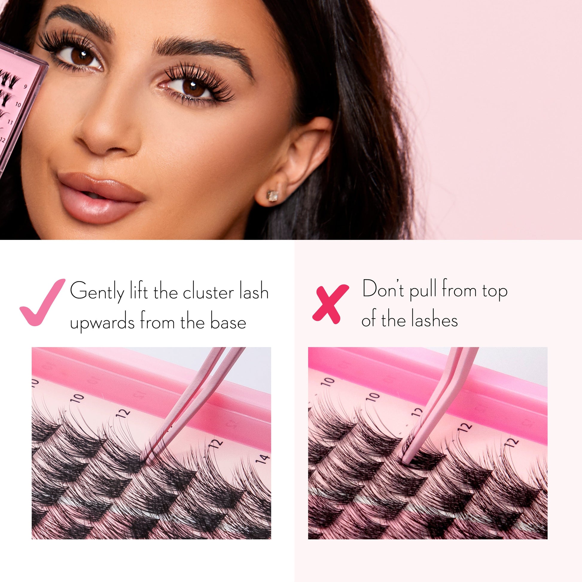30D Mega Volume - 280 DIY Cluster Lashes - One V Salon
