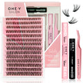 DIY Lash Cluster Complete Kits - 40D (Bundle Pack) - One V Salon