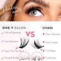 40D Mega Volume - 280 DIY Cluster Lashes (Bundle Pack) - One V Salon