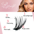40D Mega Volume - 280 DIY Cluster Lashes (Bundle Pack) - One V Salon