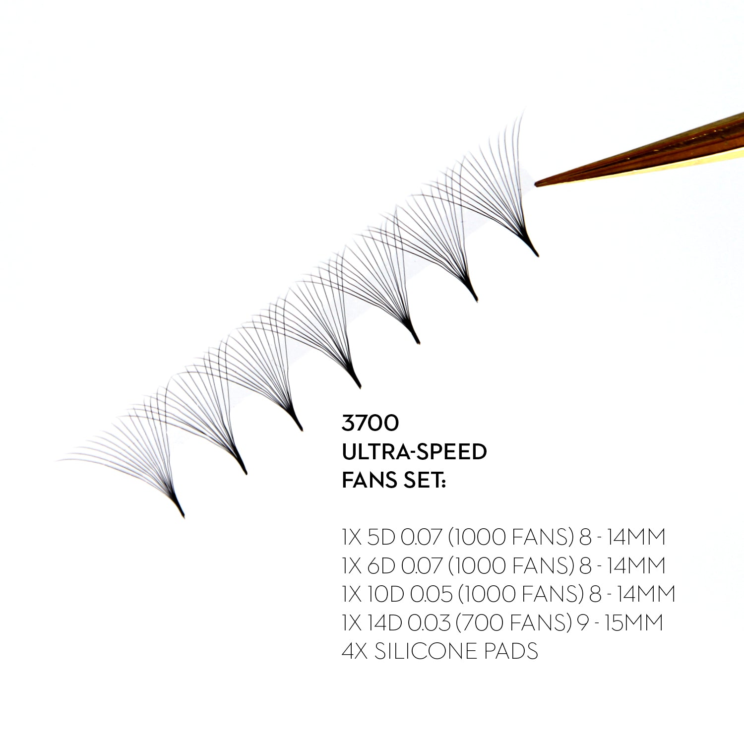 3700 Ultra-Speed Pack - 4 x silicone pads Saver Bundle - One V Salon
