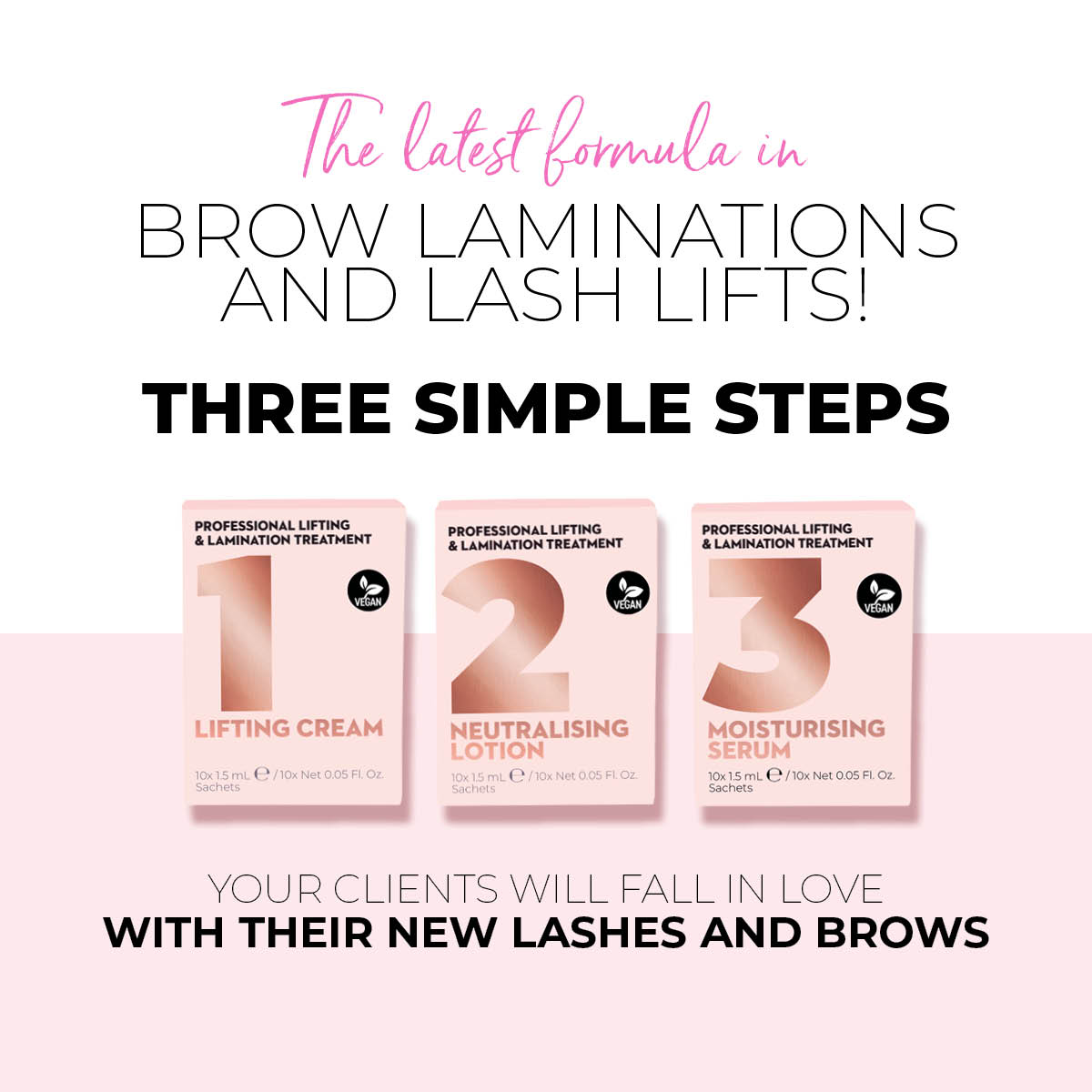 Brow Lamination & Lash Lift Mini Kit - One V Salon