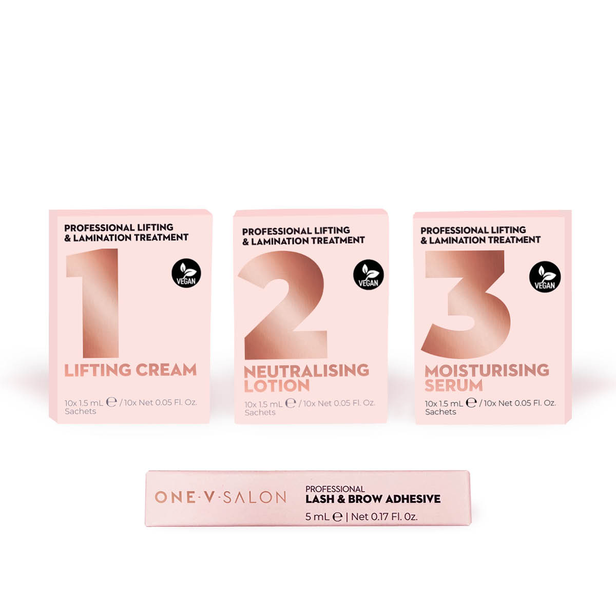 Brow Lamination & Lash Lift Mini Kit - One V Salon
