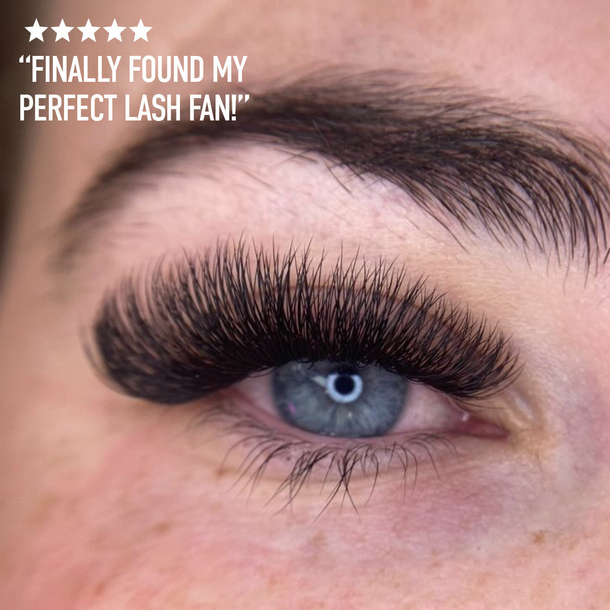 Sample Short Stem Pro Lash Fans - up to 80 Fans - One V Salon