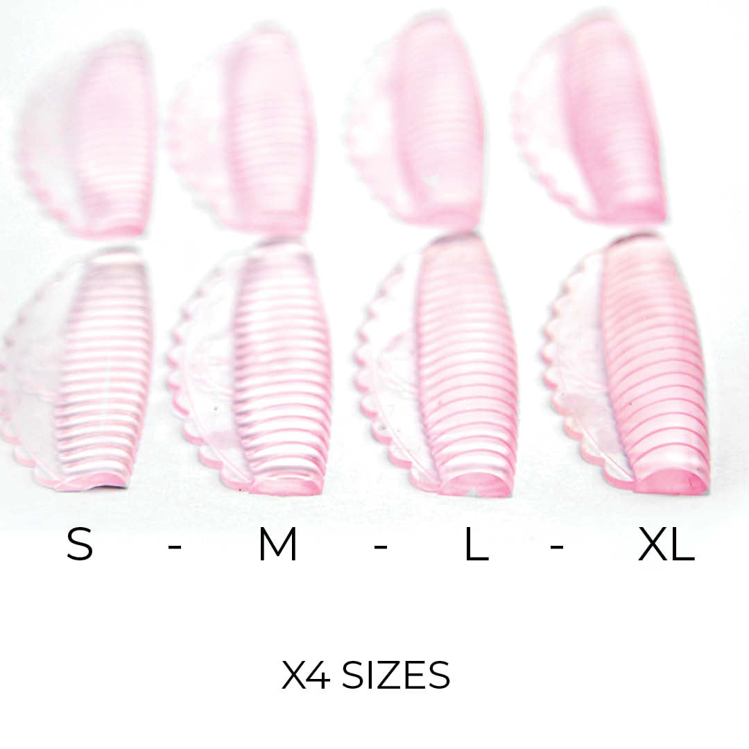 Anime Flexi Silicone Rods - Lash Lifting Shields - 4 Sizes (8x Pack) - One V Salon