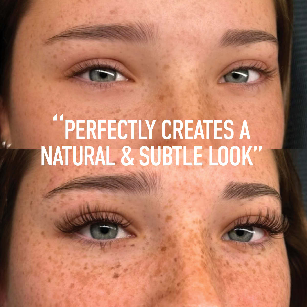 Matte Dark Volume - Light Brown Lashes - 0.05 - One V Salon
