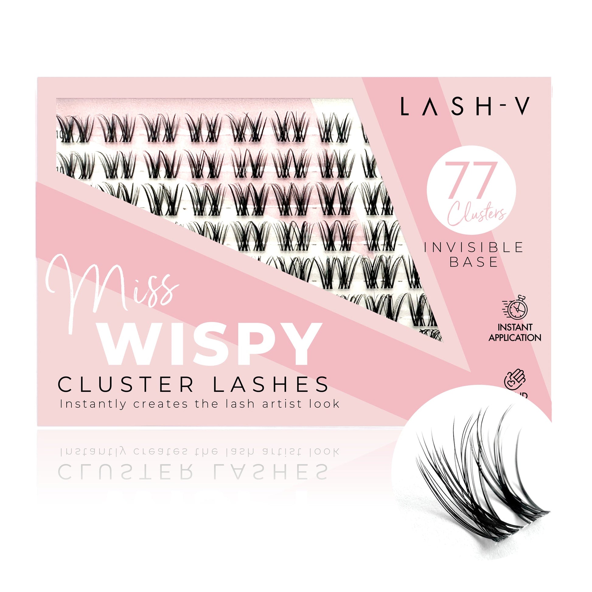 Miss Wispy Cluster Lashes - 77 Clusters Style 4 Double Wispies - One V Salon