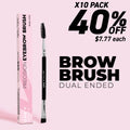 Precision Eyebrow Brush Dual Ended- Bundle Packs - One V Salon