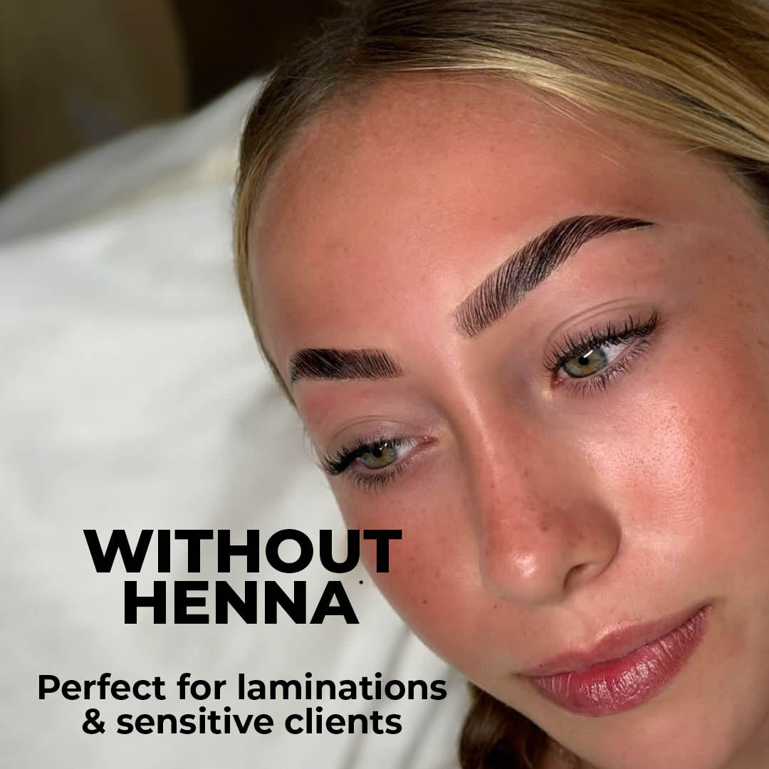 Liquid Dye WITHOUT Henna 15ml + Developer 3% - One V Salon