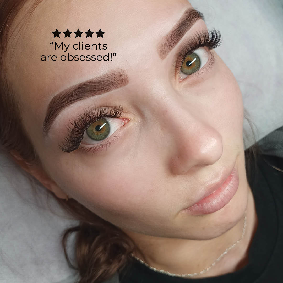 Brow Liquid Dye Complete Combo Kit - X5 colours - One V Salon