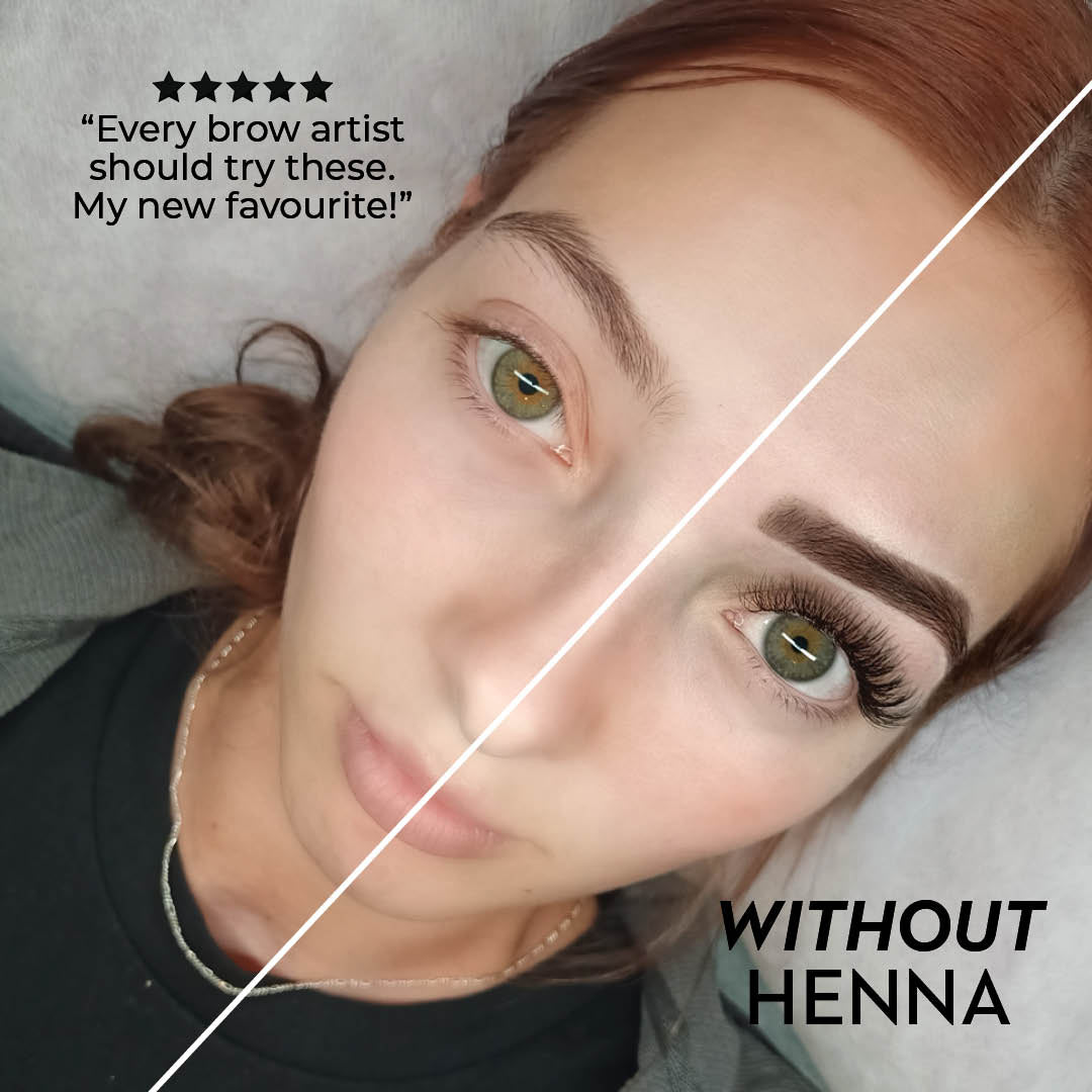 Liquid Dye WITHOUT Henna 15ml + Developer 3% - One V Salon