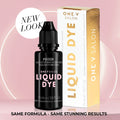 Liquid Dye WITHOUT Henna 15ml + Developer 3% - One V Salon