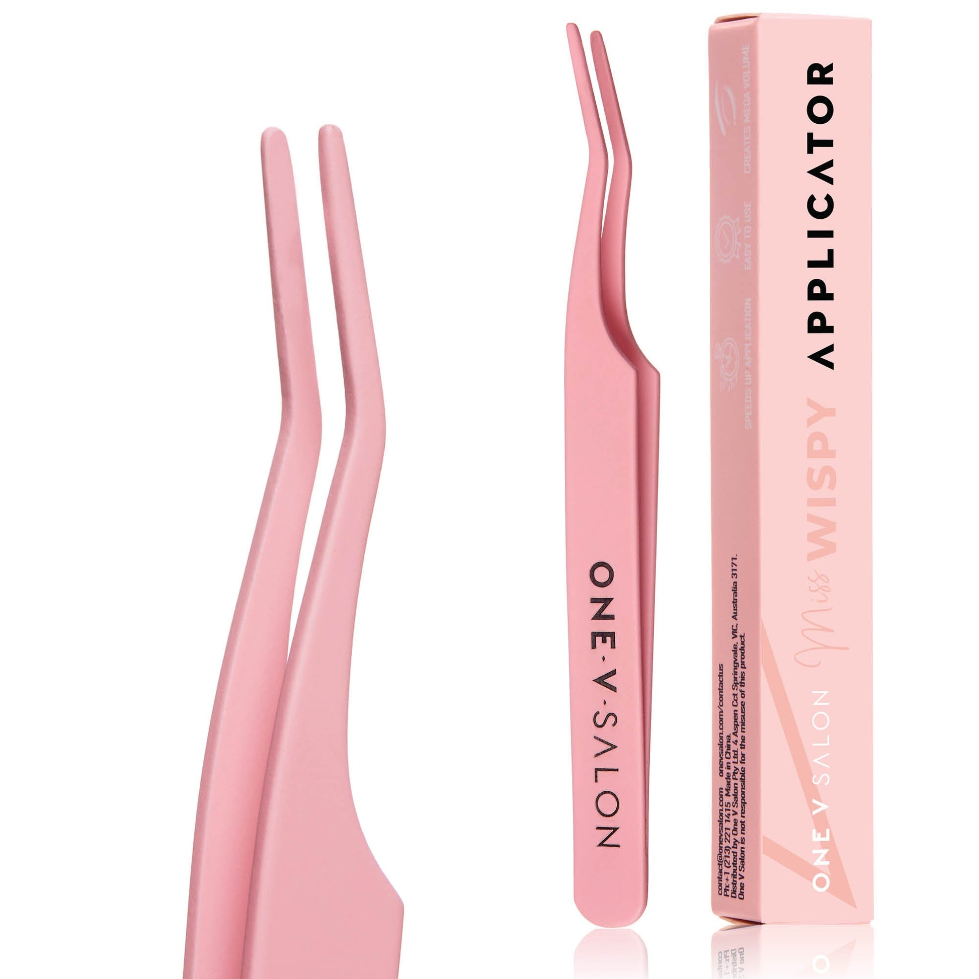 Miss Wispy Cluster Lashes - Applicator Tweezer - Bundle Packs - One V Salon