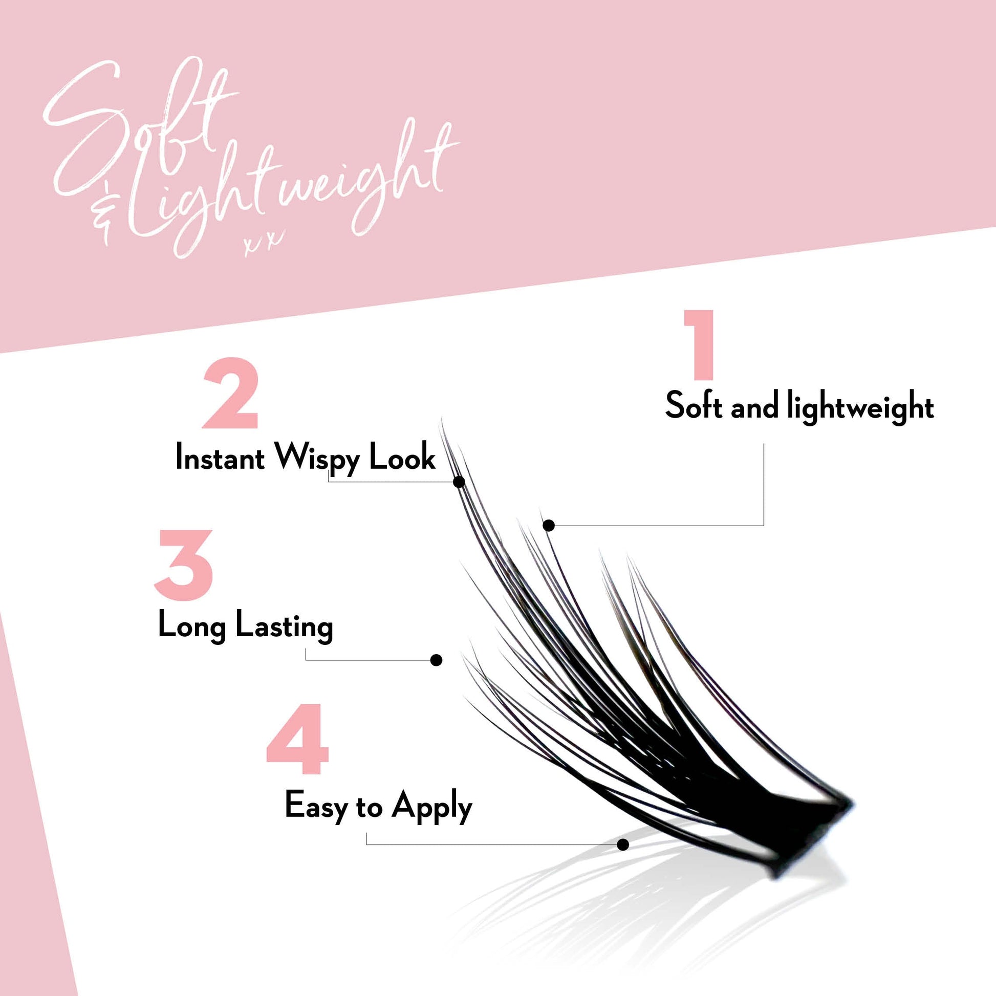 Miss Wispy Cluster Lashes - Vixen Complete Kit - One V Salon