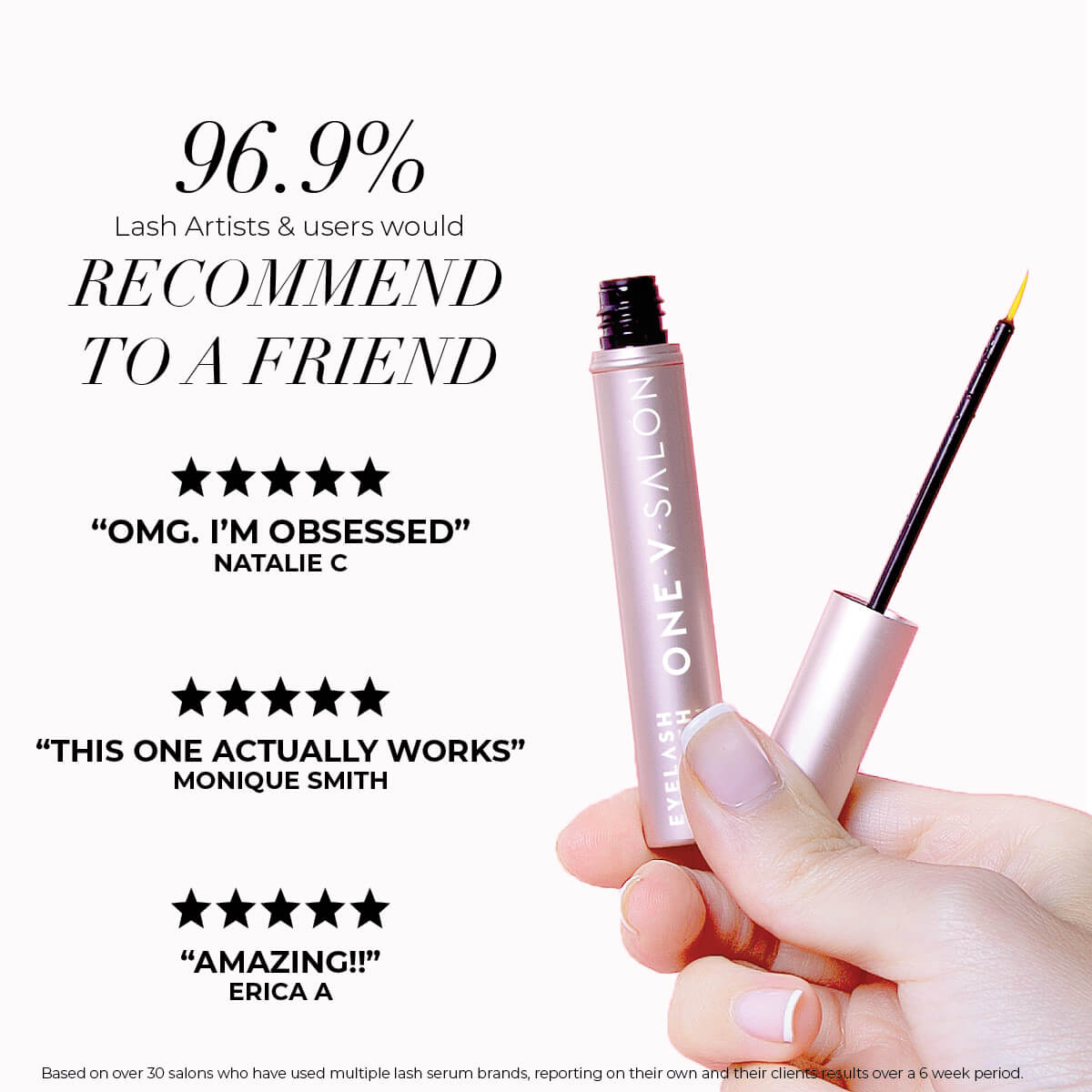 Eyelash Growth Serum - (Bundle Packs) - One V Salon