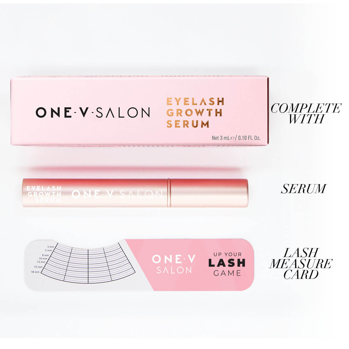 Eyelash Growth Serum - (Bundle Packs) - One V Salon