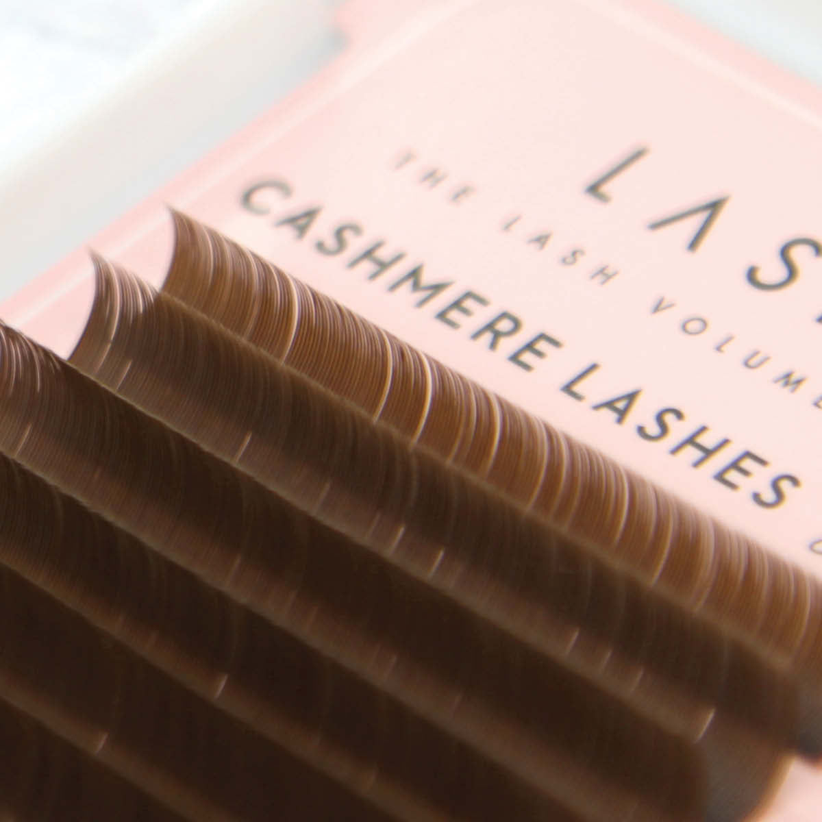 Cashmere Soft Flat Lashes - 0.15 - C Curl Dark Brown - One V Salon