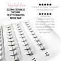 Sample Pro-Point Lash Fans - up to 48 Fans - One V Salon