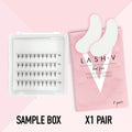 Sample Pro-Point Lash Fans - up to 48 Fans - One V Salon