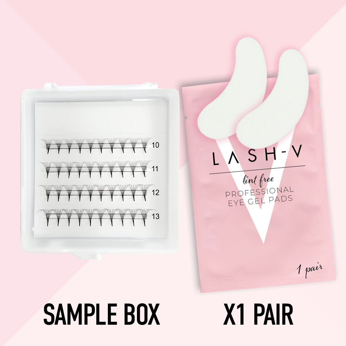 Sample Pro-Point Lash Fans - up to 48 Fans - One V Salon