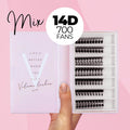 14D Promade Ultra-speed - 700 Mix Fans - One V Salon