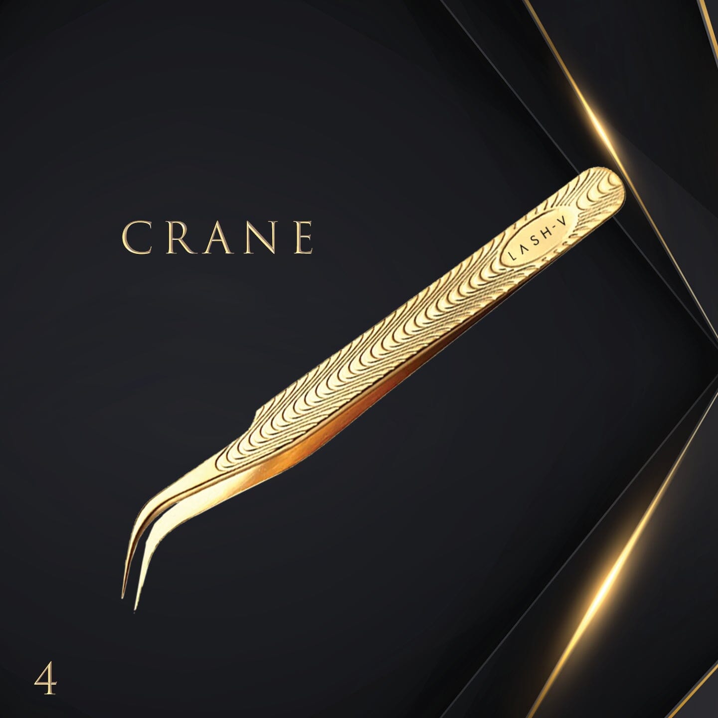 Luxe Gold Tweezers - 7x Pack Combo - One V Salon
