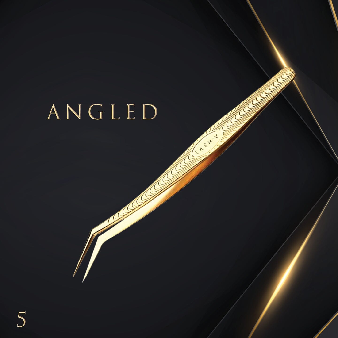 Luxe Gold Tweezers - 7x Pack Combo - One V Salon