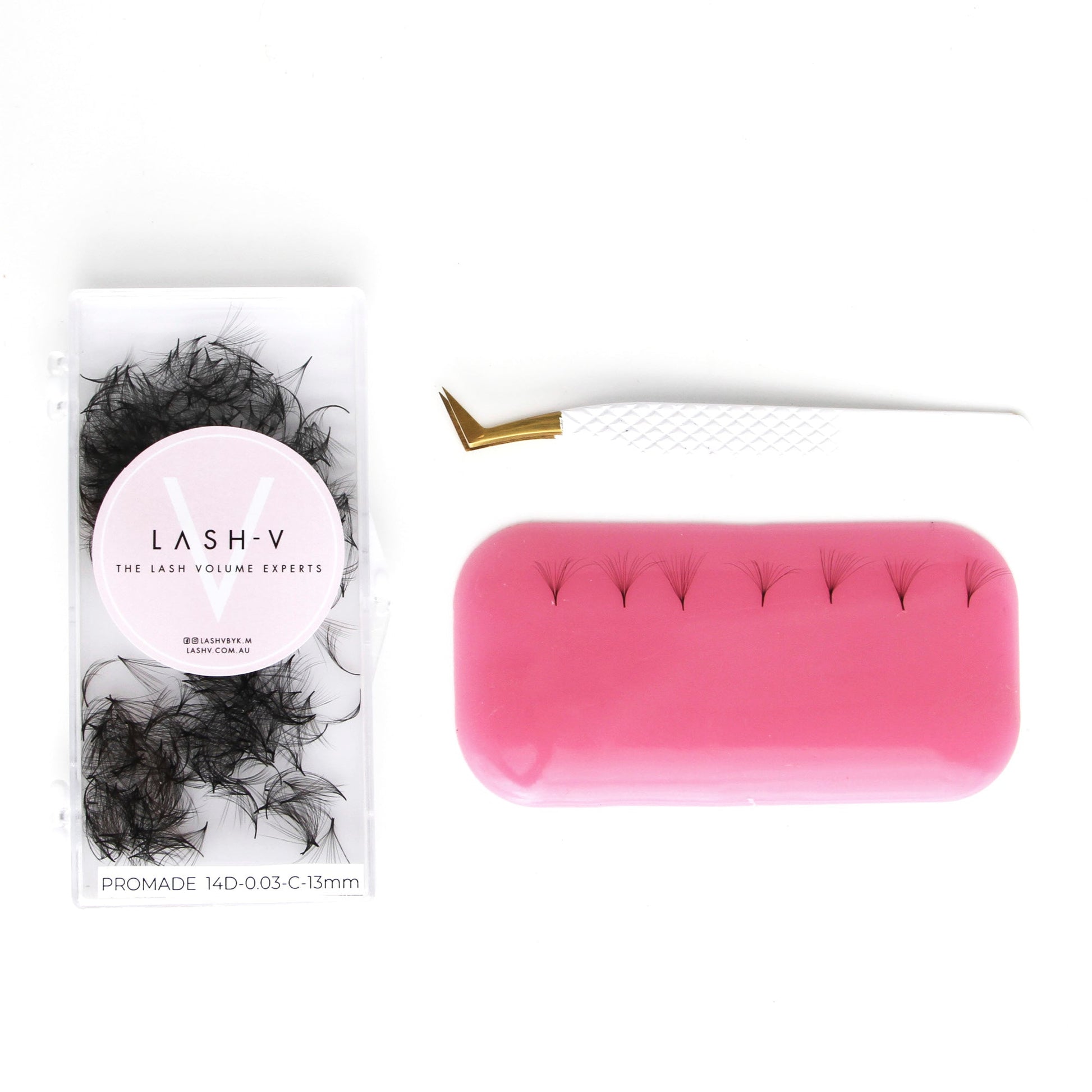 Premade Fan Silicone Pad - One V Salon