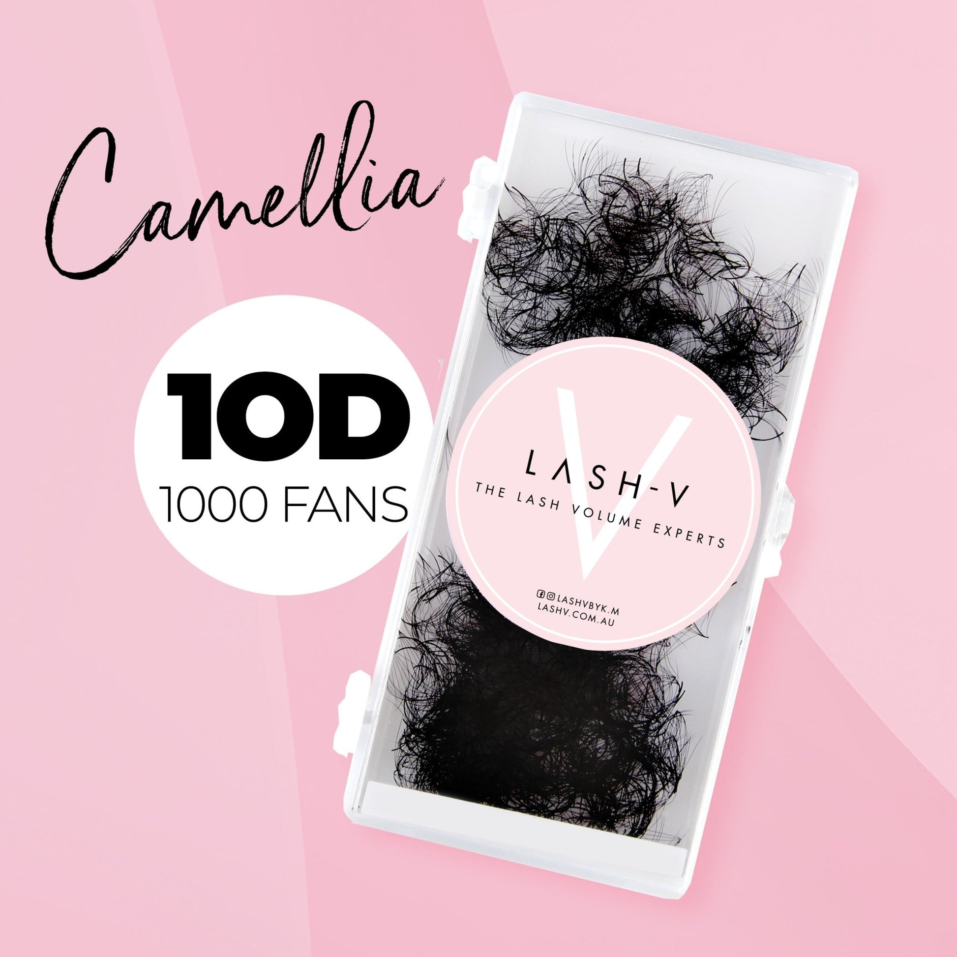 10D Promade Camellia Loose - 1000 Fans - One V Salon