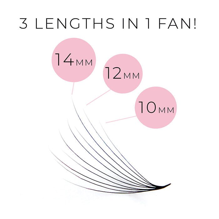10D Promade Camellia Loose - 1000 Fans - One V Salon