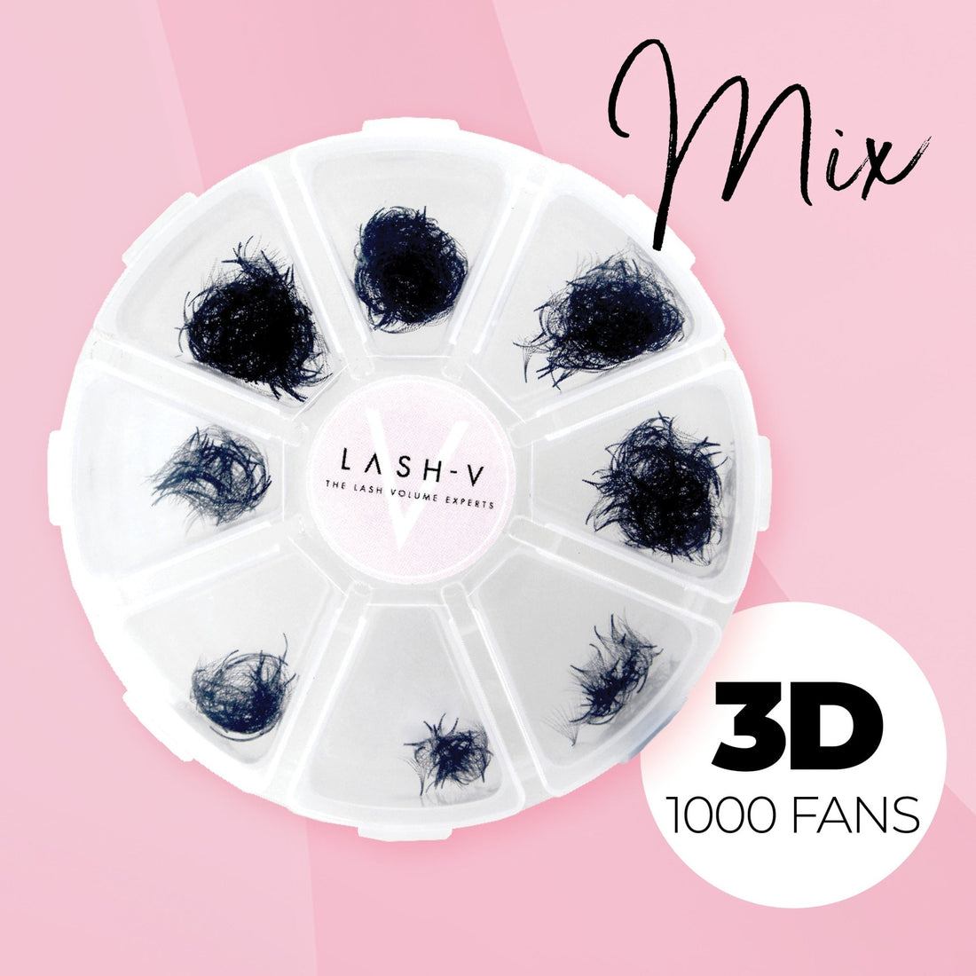 3D Promade Loose - 1000 Mix Fans - One V Salon