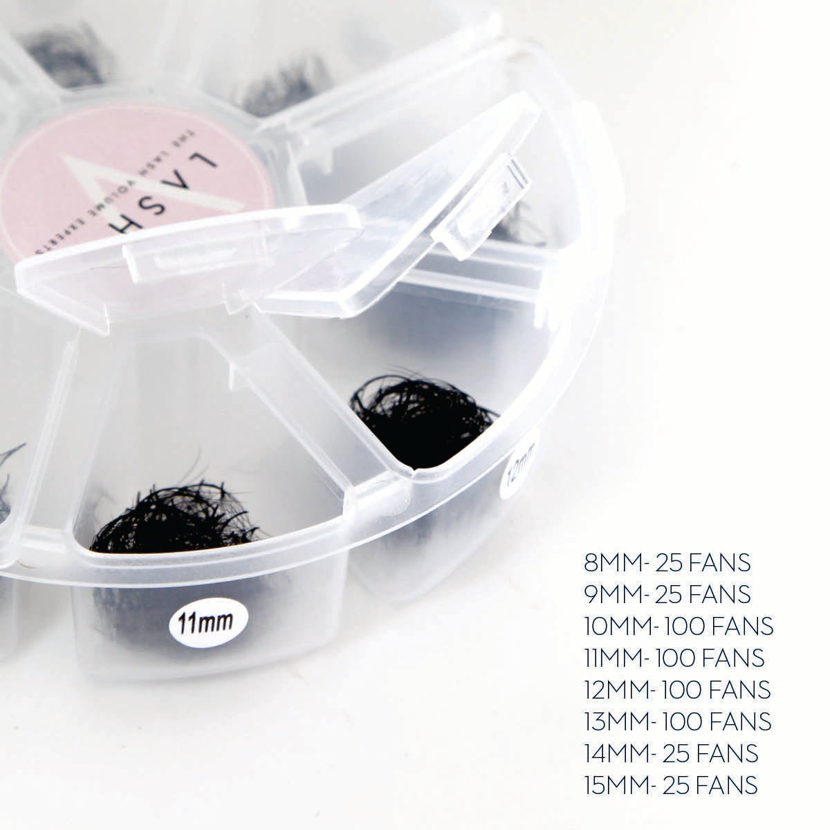 3D Promade Loose - 500 Mix Fans - One V Salon