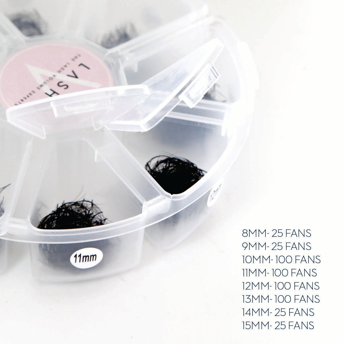 4D Promade Loose - 500 Mix Fans - One V Salon