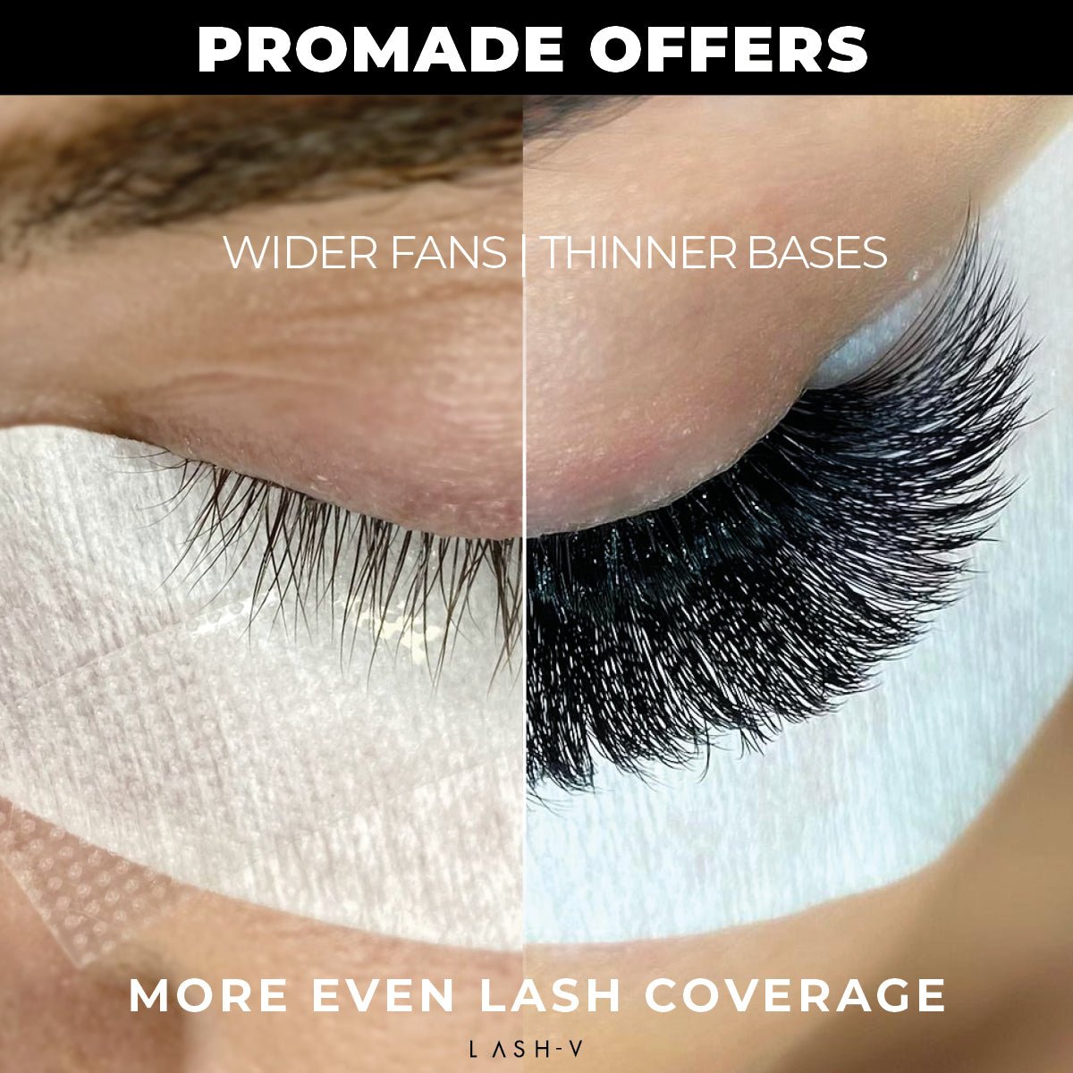 5D Promade Loose - 1000 Fans - One V Salon