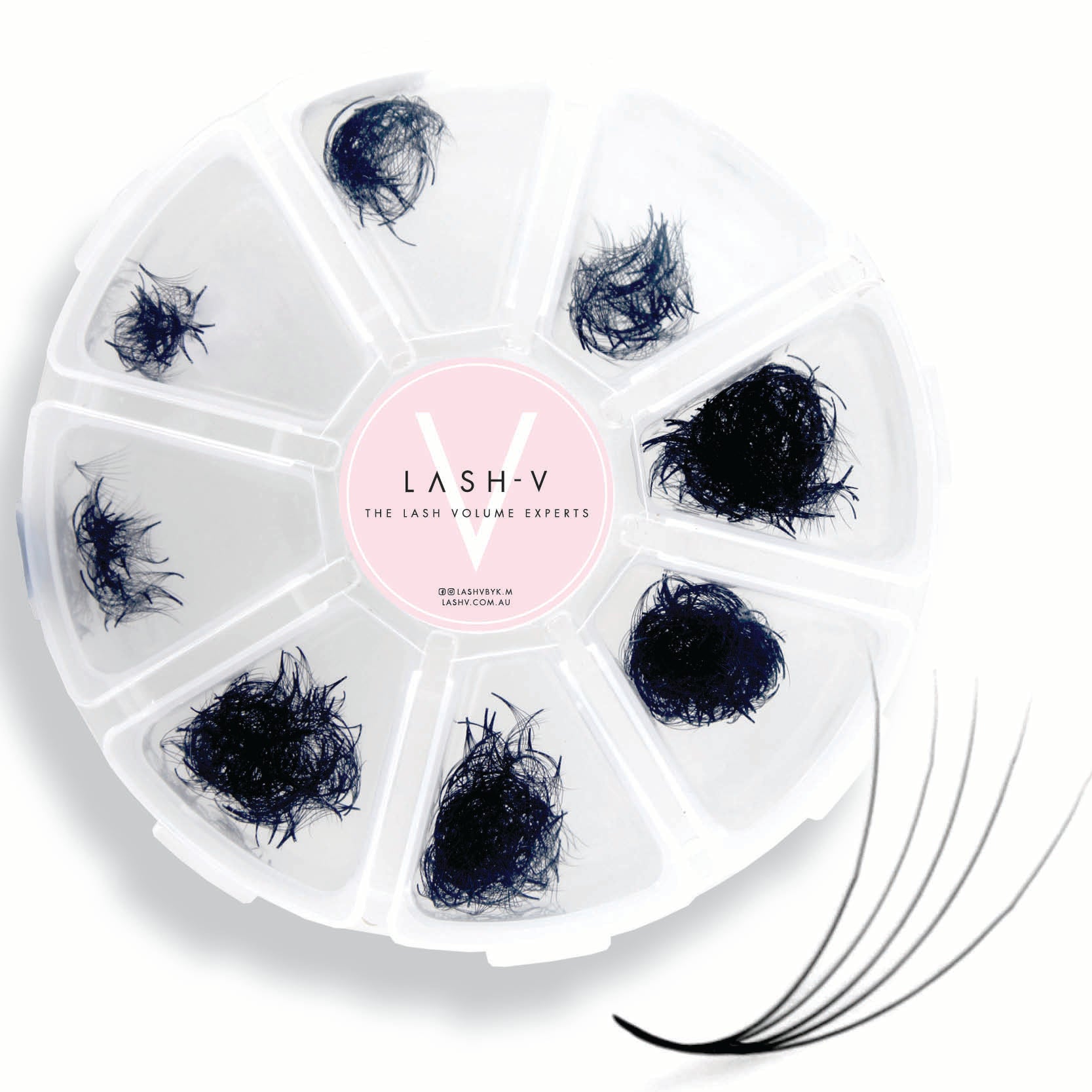 5D Promade Loose - 500 Mix Fans - One V Salon