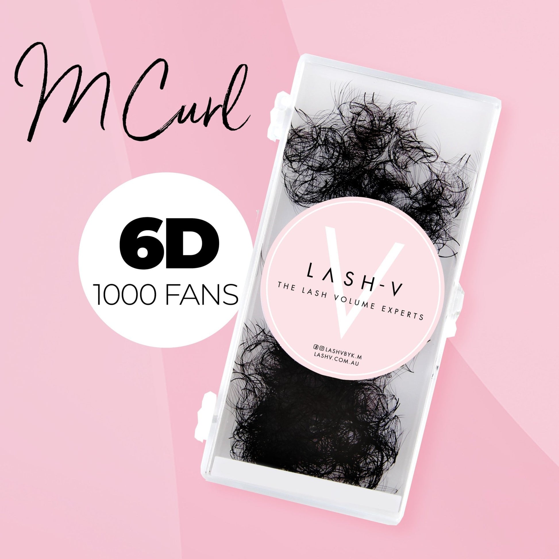 6D Promade Loose - 1000 Fans - One V Salon