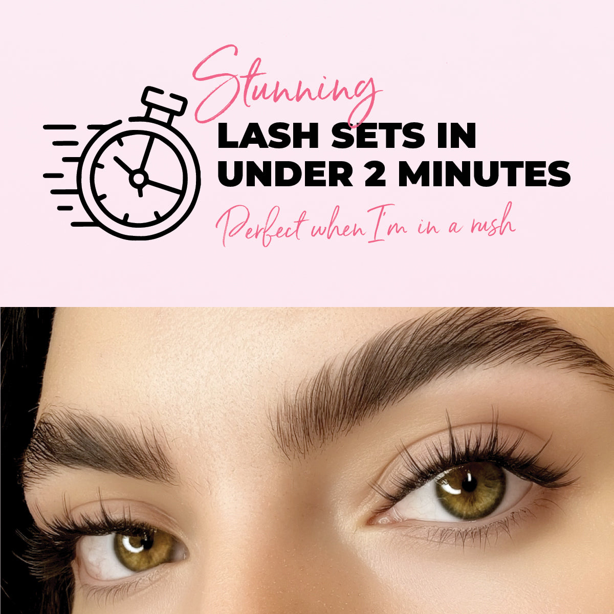 Miss Wispy Cluster Lashes - No Glue - 30 Clusters . - One V Salon