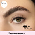 Miss Wispy Cluster Lashes - No Glue - 30 Clusters . - One V Salon