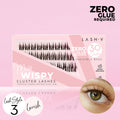 Miss Wispy Cluster Lashes - No Glue - 30 Clusters . - One V Salon