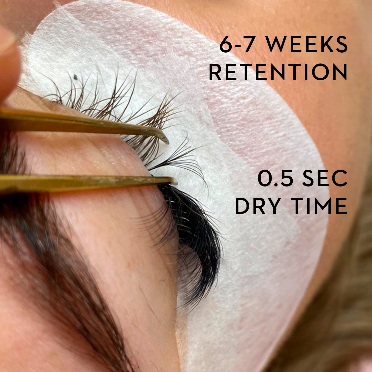 Adhesive Glue - Maxima Hold - Best Eyelash Extensions Glue - Lash Supplies - 2 Pack - One V Salon