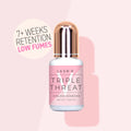 Adhesive Glue - Triple Threat - Best Eyelash Extensions Glue - Lash Supplies - 2 Pack - One V Salon