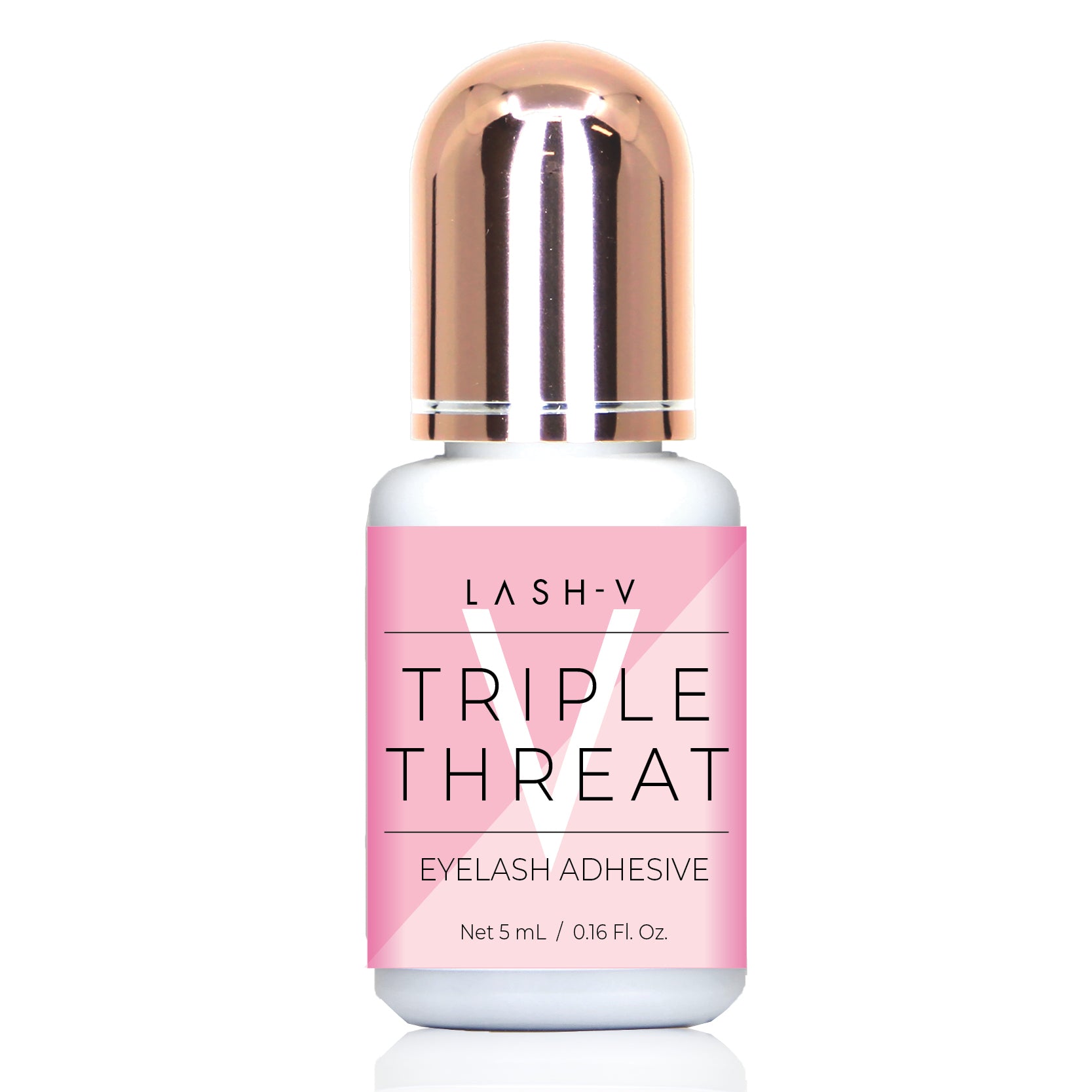 Adhesive Glue - Triple Threat - Best Eyelash Extensions Glue - Lash Supplies - 2 Pack - One V Salon