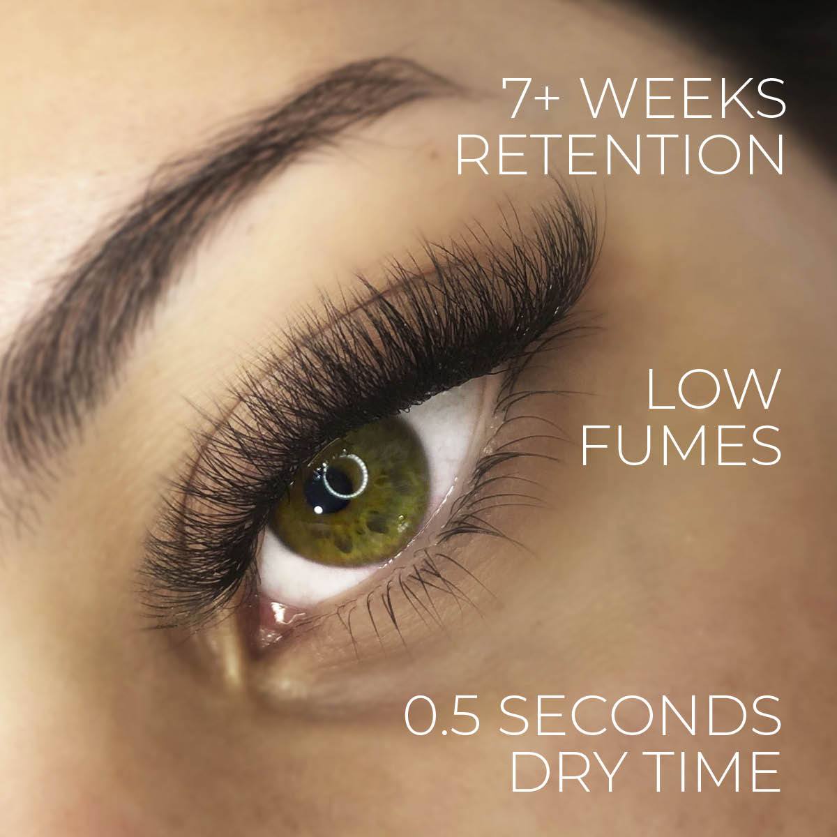 Adhesive Glue - Triple Threat - Best Eyelash Extensions Glue - Lash Supplies - 2 Pack - One V Salon