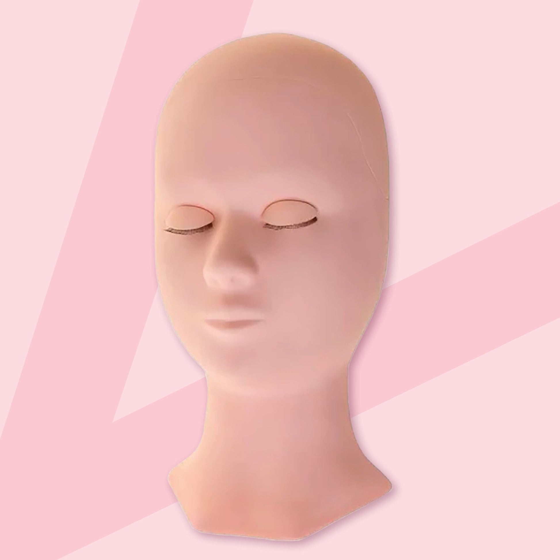 Mannequin Head for Lash Training - One V Salon