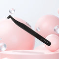 Titanium Eyelash Tweezers - Boot #5 - One V Salon